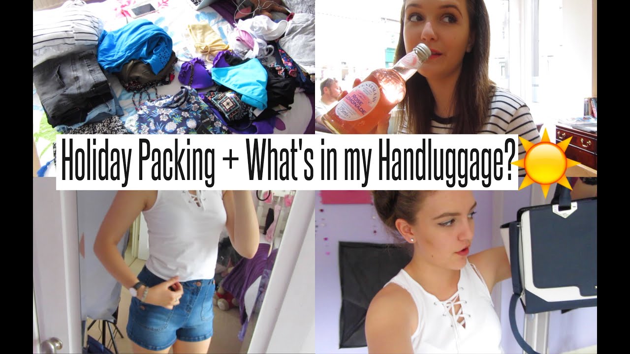 VLOG: Holiday Packing + What's in my Hand-luggage?