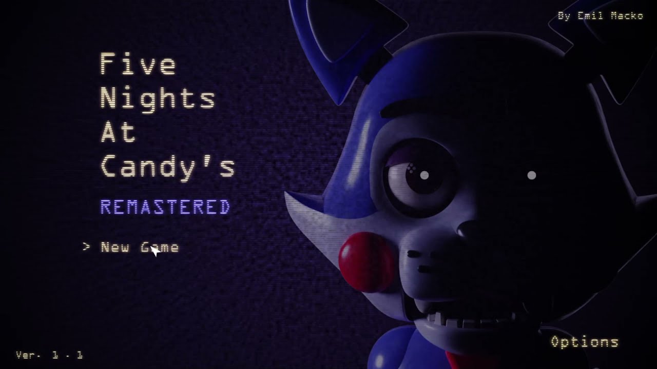 Five Nights at Candy's Remastered Full Walkthrough + Extra + Secret Cutscene