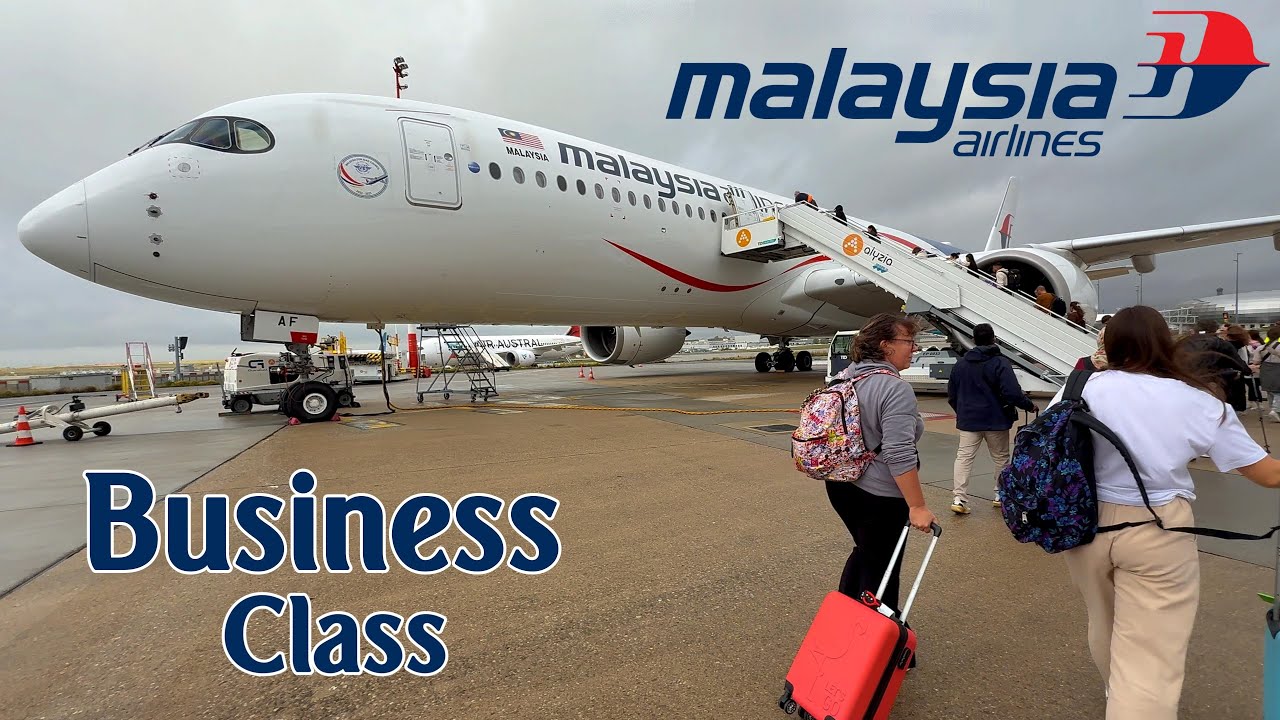 BUSINESS  🇫🇷  Paris CDG - Kuala Lumpur 🇲🇾 Malaysia Airlines Airbus A350 [FULL FLIGHT REPORT]