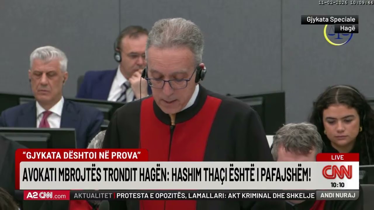 Thaçi mbrohet sot në Hagë...Kosova konstituon Kuvendin dhe voton qeverinë