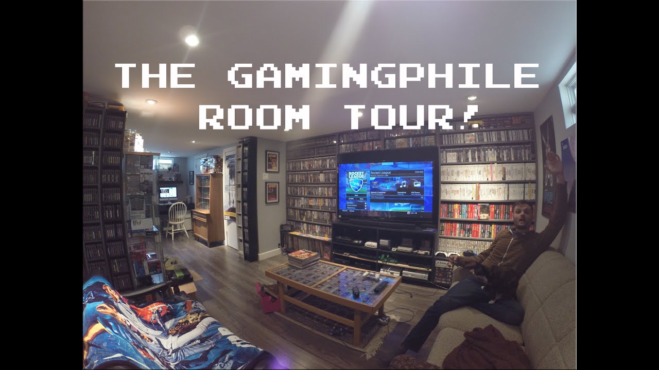 Video Game Room Tour! [HD] - thegamingphile