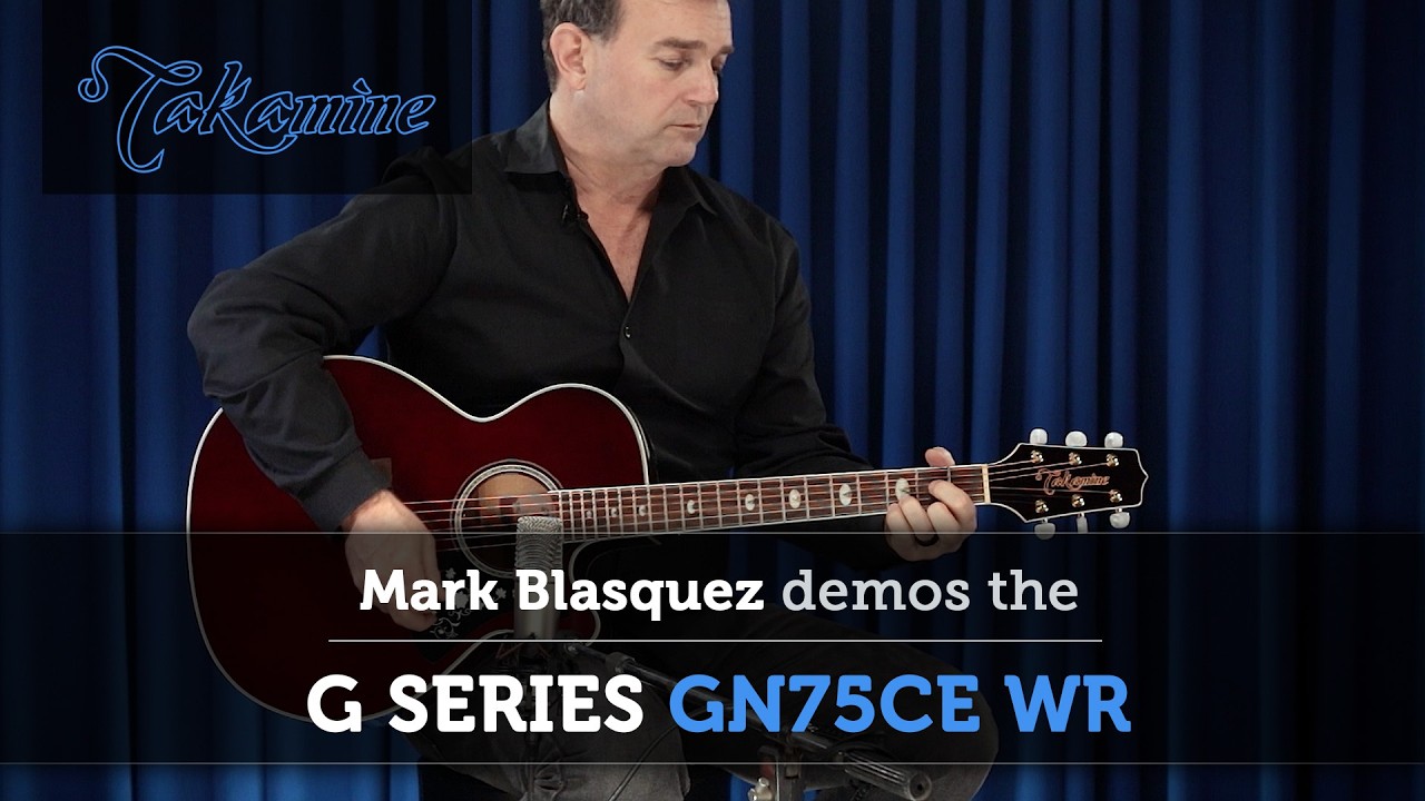 Takamine Guitars | G Series GN75CE WR Demo | Mark Blasquez