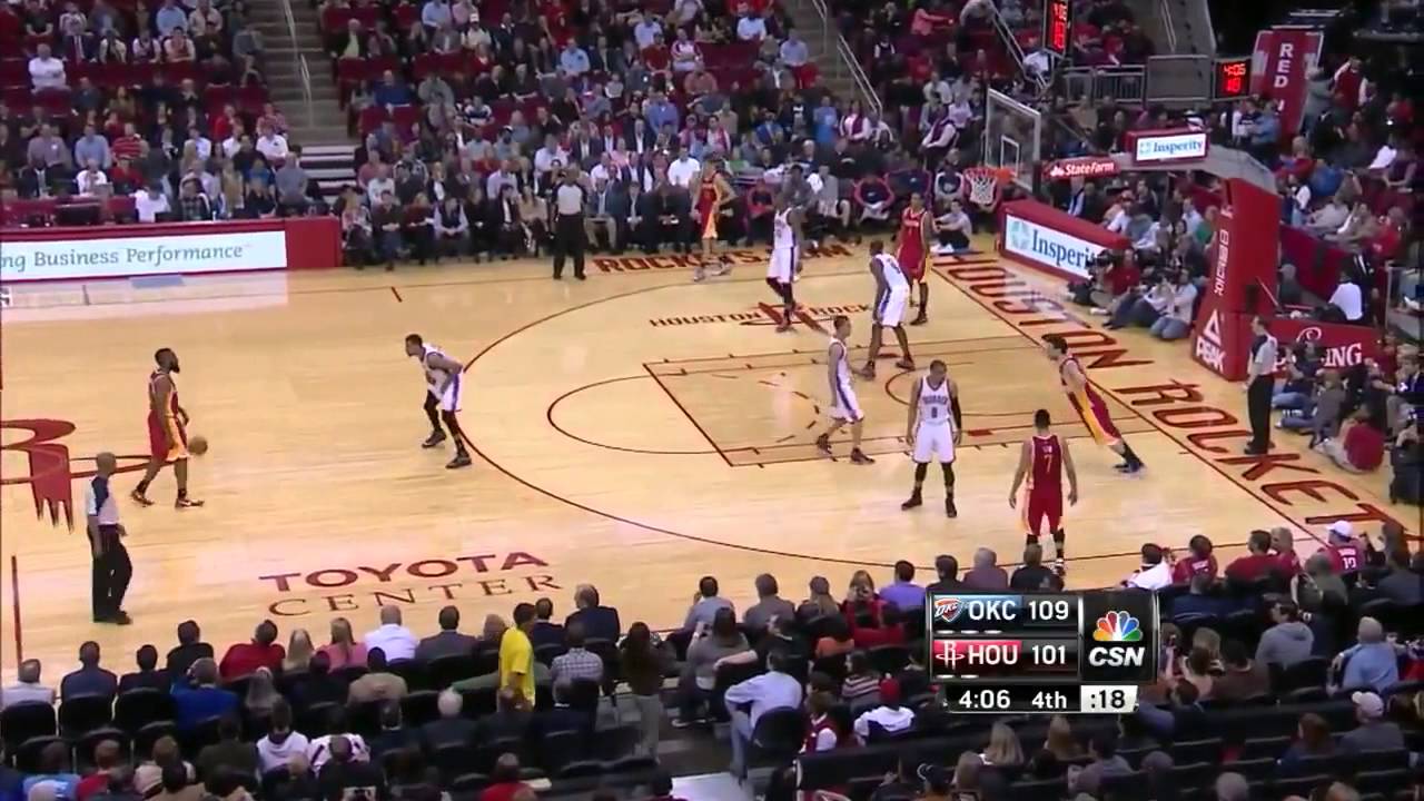 James Harden (Career High) 46 points  vs OKC (Full Highlights) (02/20/13)