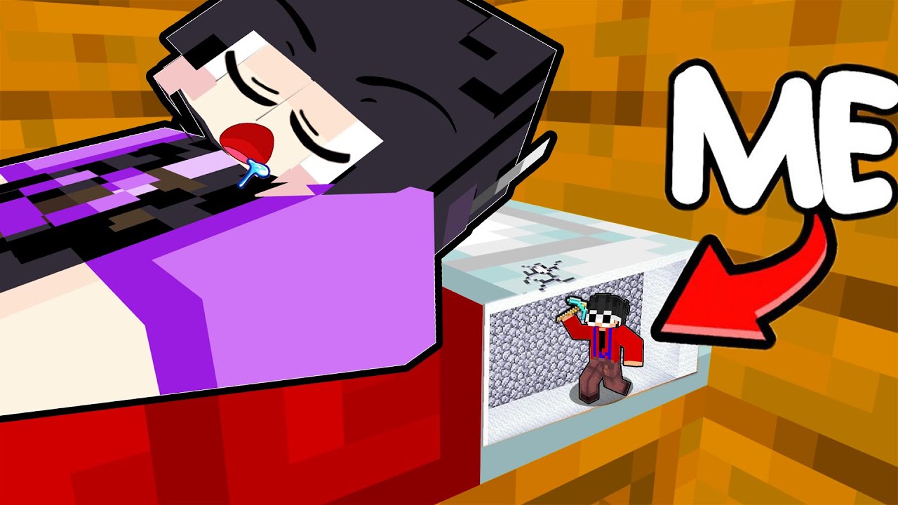 Living Inside of Celine’s Base Until He Notices In Minecraft!
