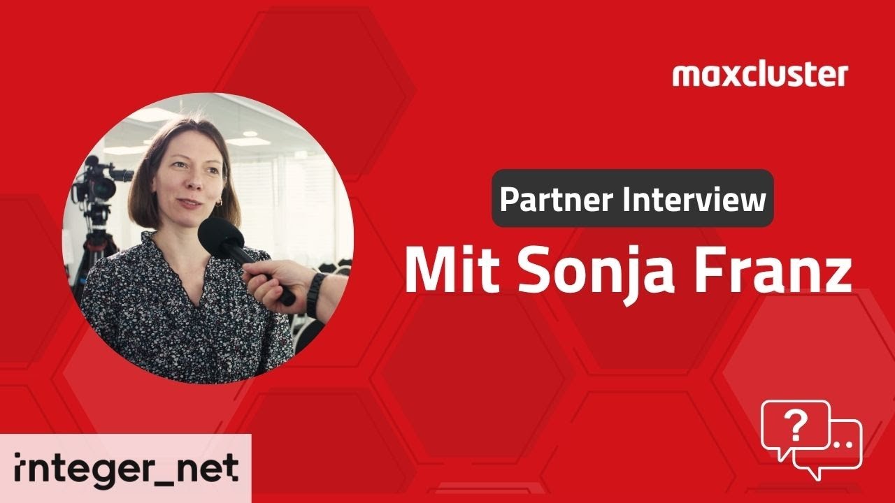 Partner-Interview: Sonja Franz (integer_net) – maxcluster-Partnertag 2025