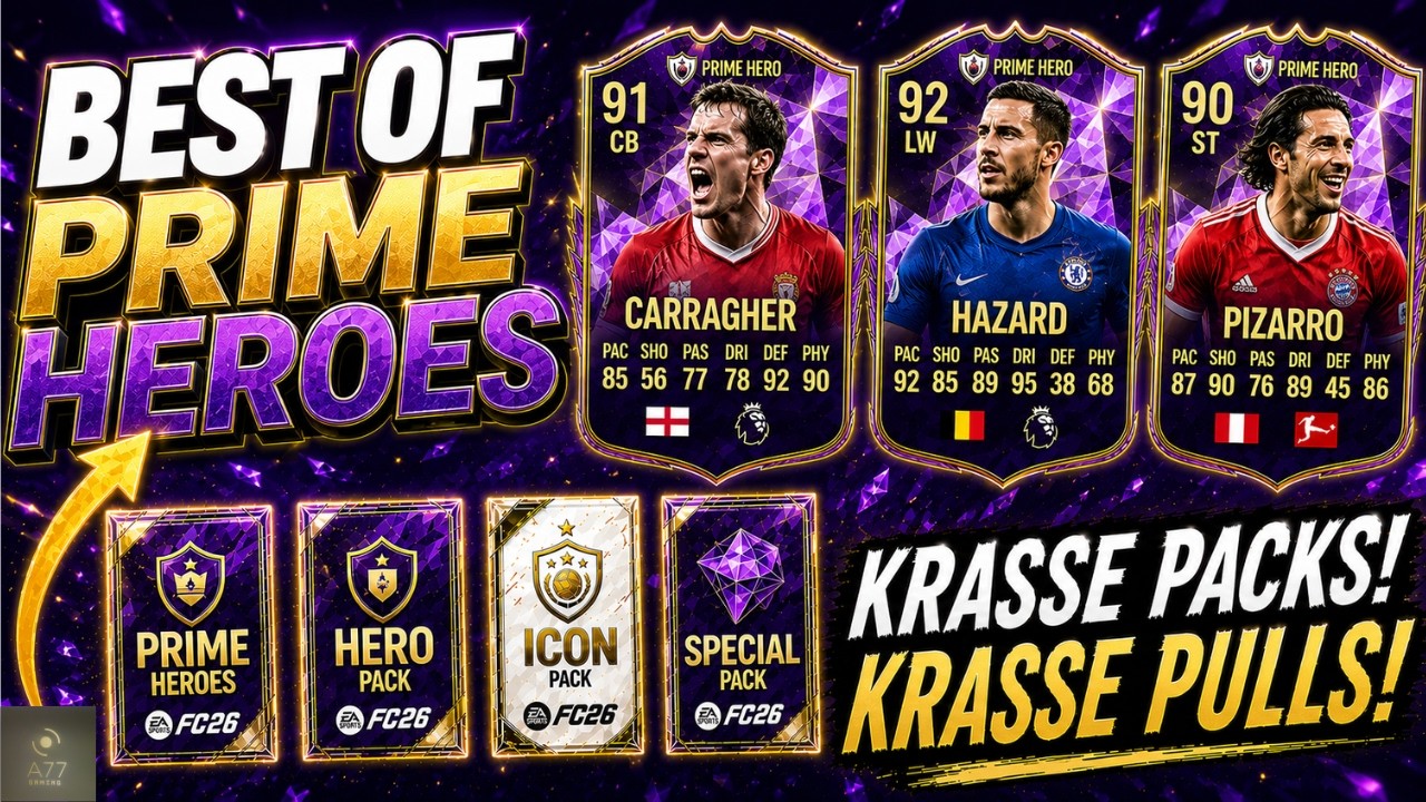 🤯 BEST OF PRIME HEROES PACK OPENING! 😍 Ziehen wir ENDLICH eine Mega-Karte? 🏆🔥#video #ultimateteam