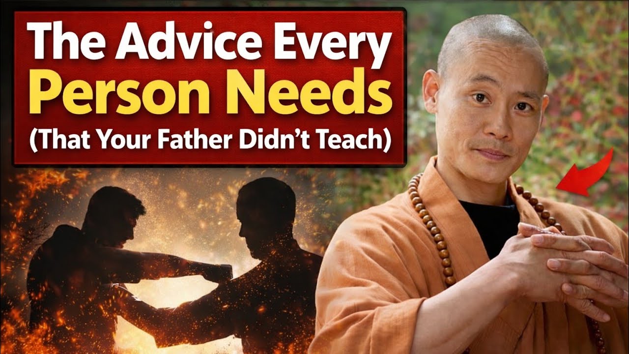 The Advice Every Person Needs (That Your Father Didn't Teach) | ShaolinMaster Wisdom