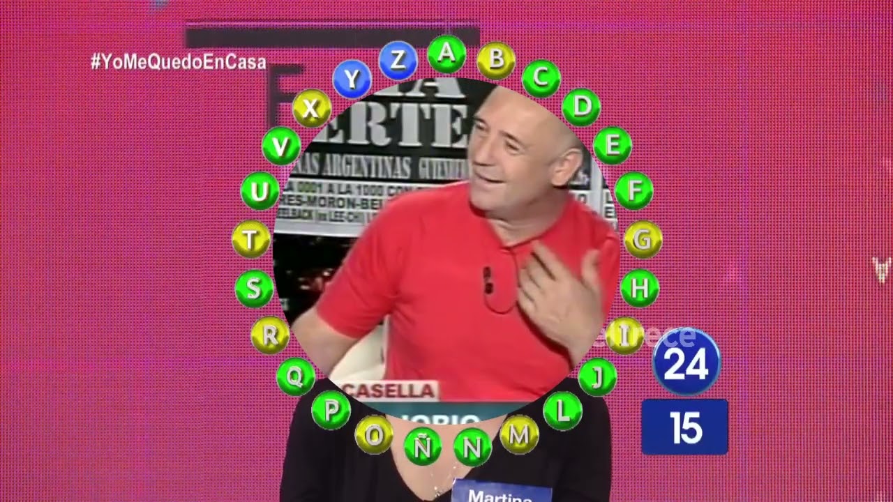 Ricardo Iorio en el Rosco Pasapalabra