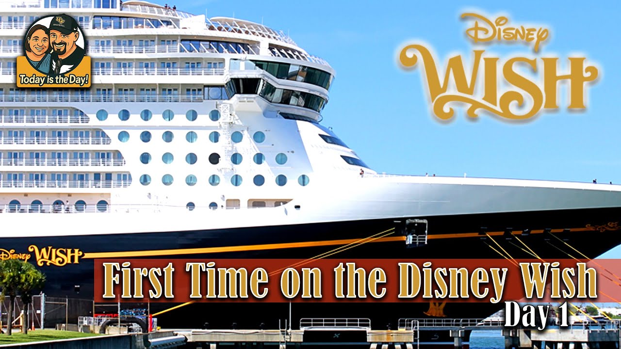 Our First Cruise on the Disney Wish Day 1 Embarkation Day