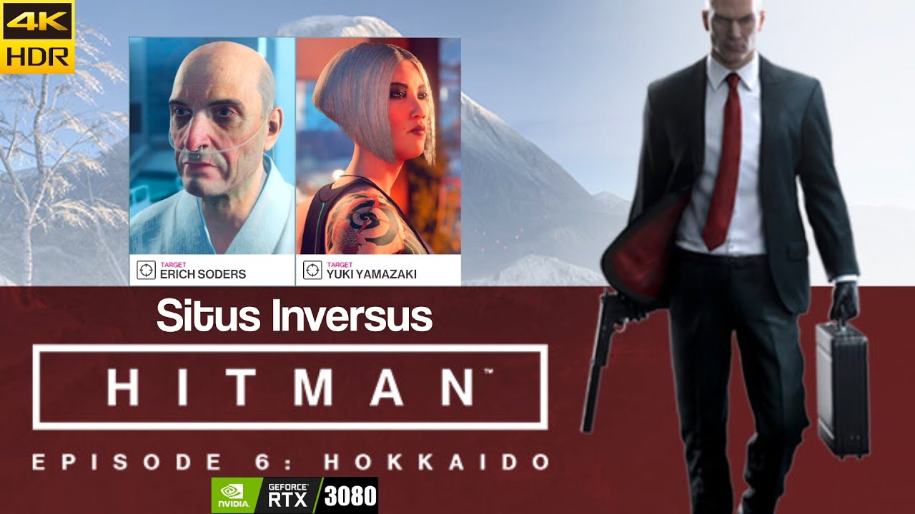 Hitman | RTX 3080 PC Gameplay | Situs Inversus | Hokkaido | 4K HDR 60 FPS Ultra