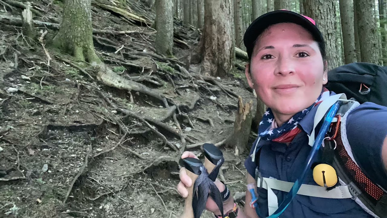 Mailbox peak, old trail.
