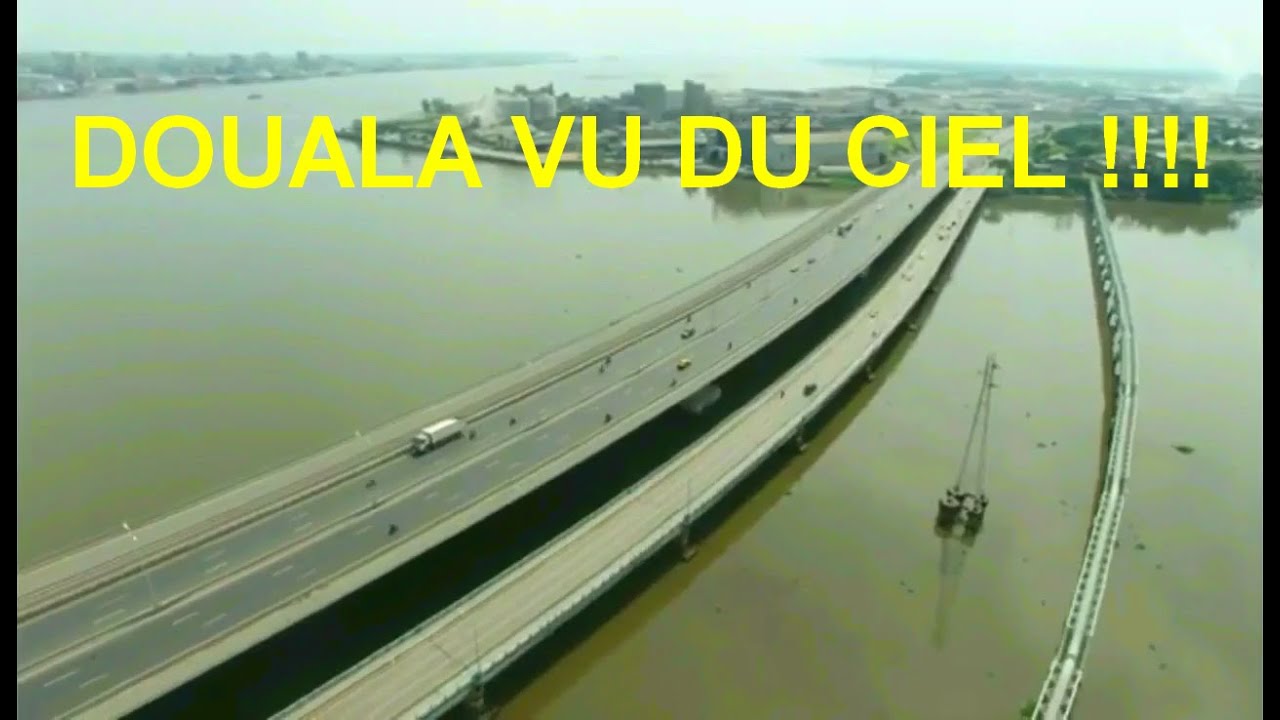 DOUALA ,CAMEROUN VU DU CIEL, AFRICA