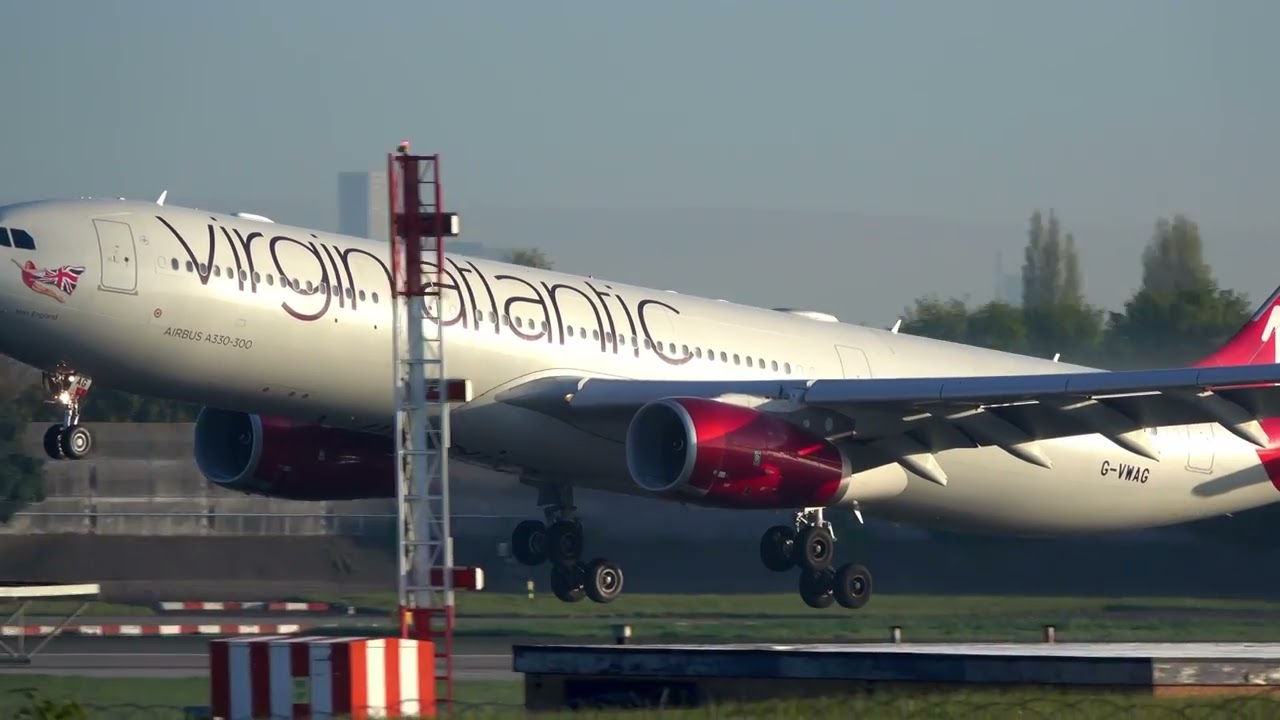 Early Morning Arrivals Landings Manchester Airport (MAN) 24th April 2024 A330 A350 777 787