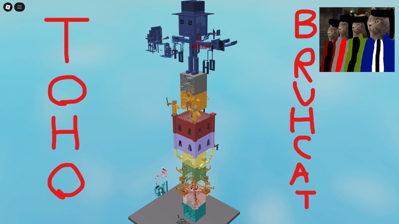 (MOST CREATIVE + BEST HARD TOWER) Tower of Hanging On by franchun04 & Inkastar