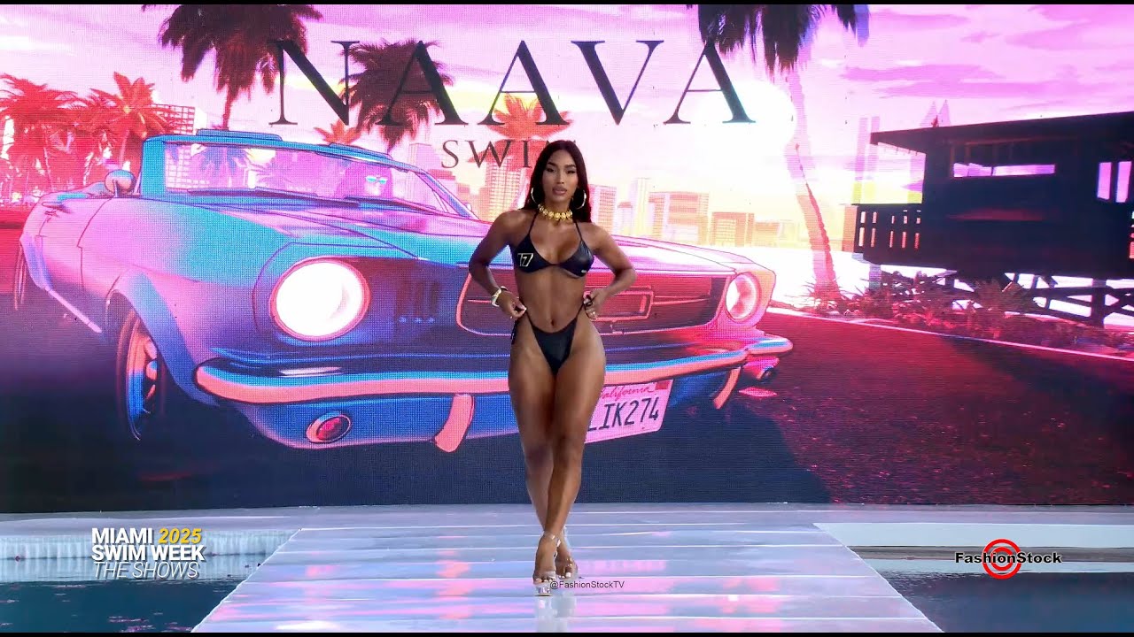 NAAVA SWIM &ndash; Miami Swim Week 2025 | Full Runway Show | FashionStockTV