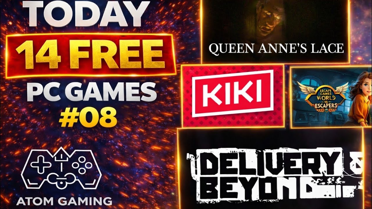 🎮🔥Today 14 FREE PC GAMES 31 January 2026 - Limited Time Offer Grab It Now!! 📎 Episode #08