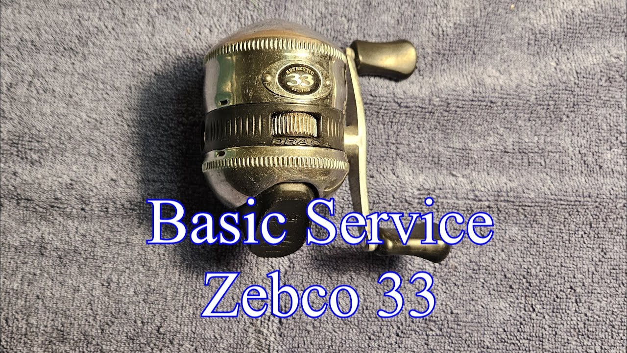 Zebco 33: Как выполнить базовое обслуживание