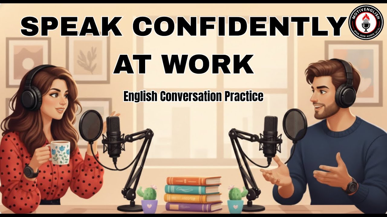 Speak English Confidently at Work | Real Professional Conversations