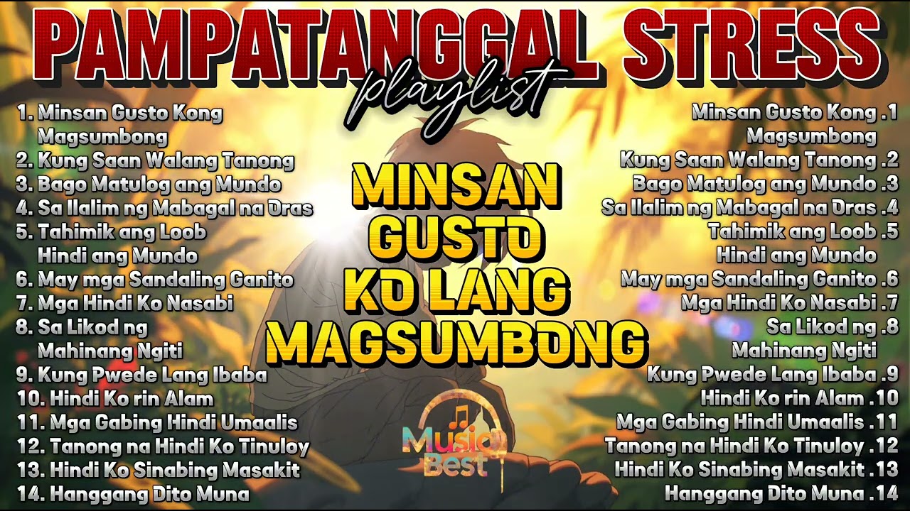 MAY GUSTONG SABIHIN PERO DI MASABI? IKANTA NATIN YAN! Acoustic Rap Reggae Lo-Fi |Calm Stress Relief 