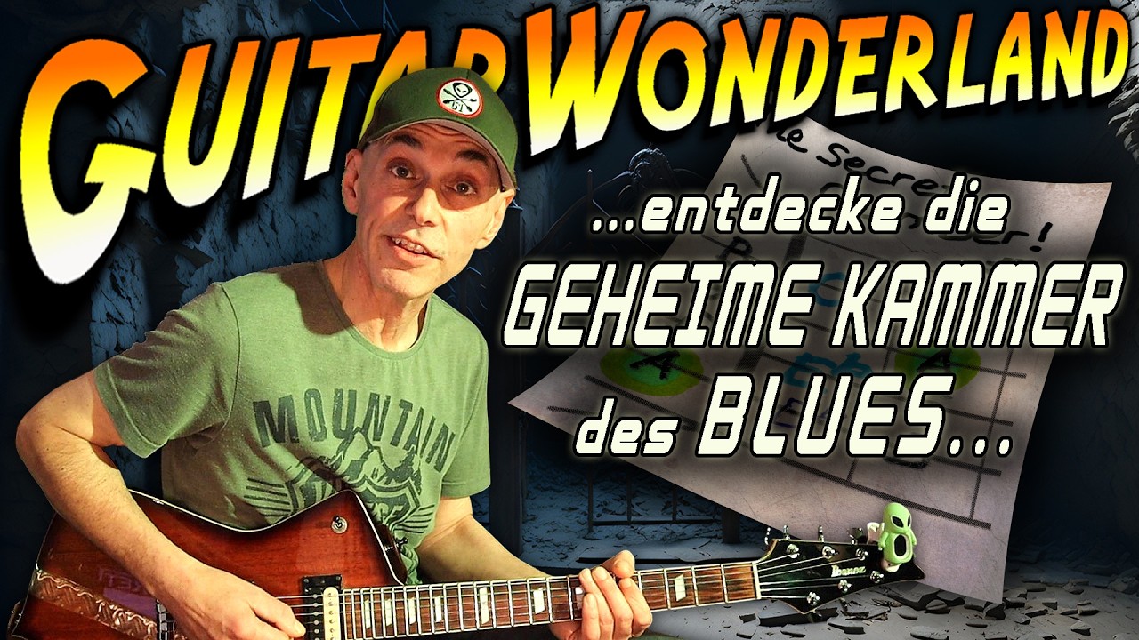 Genialer Trick! In 10 Minuten coolen Blues mit Riff & Solo spielen! Gitarre spielen lernen 5.1