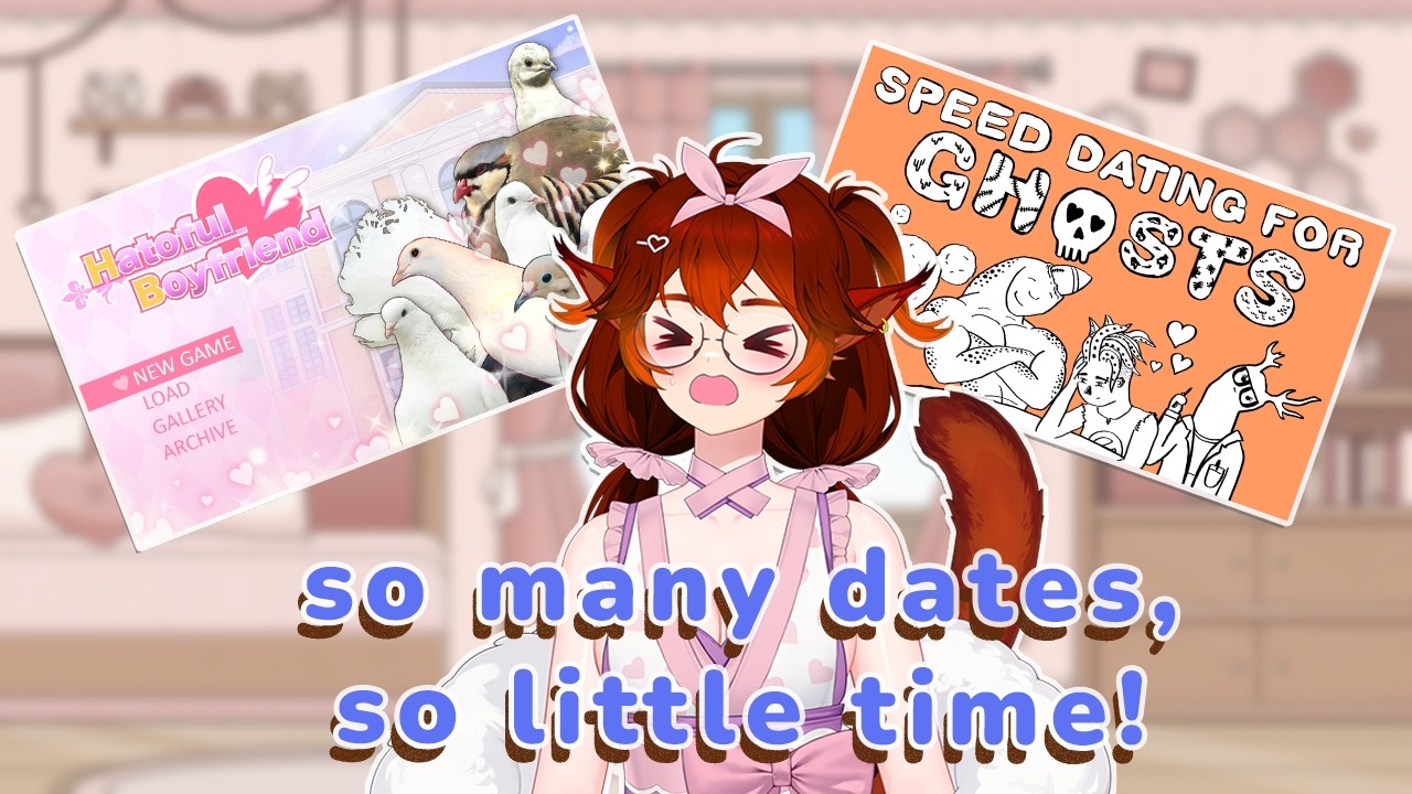 ⋆⋅୨୧⋅⋆ dating BIRDS and GHOSTS?! ⊹ ࣪ ˖ || hatoful boyfriend & speed dating for ghosts