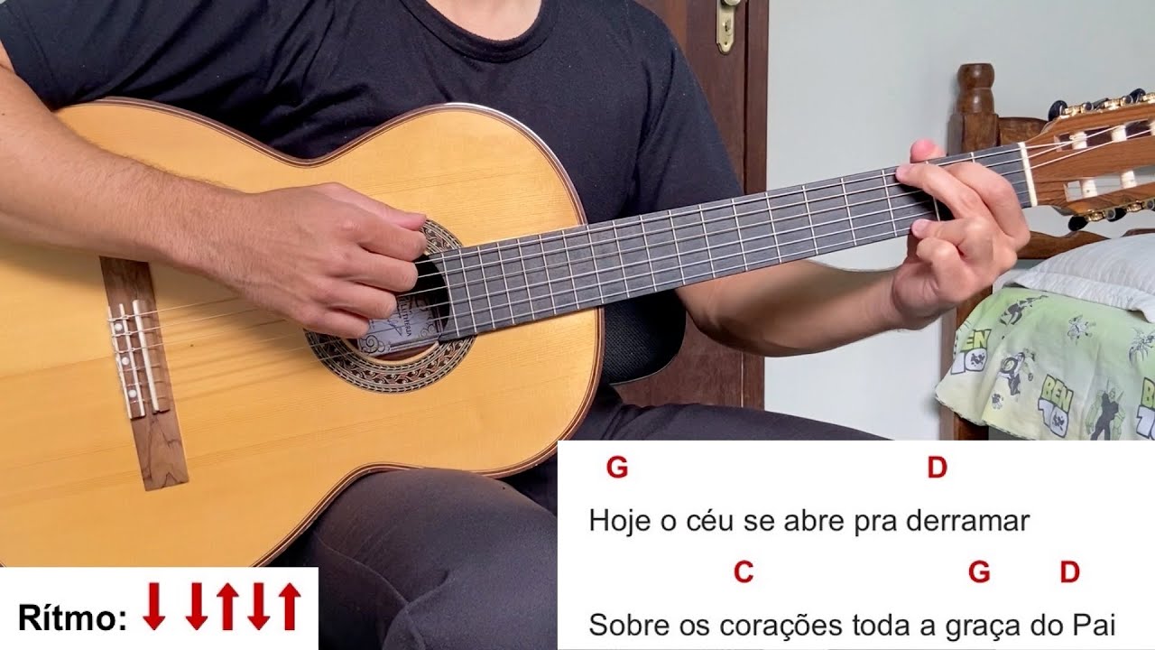 O CÉU SE ABRE (Espírito Santo) | como tocar no violão [letra e cifra]