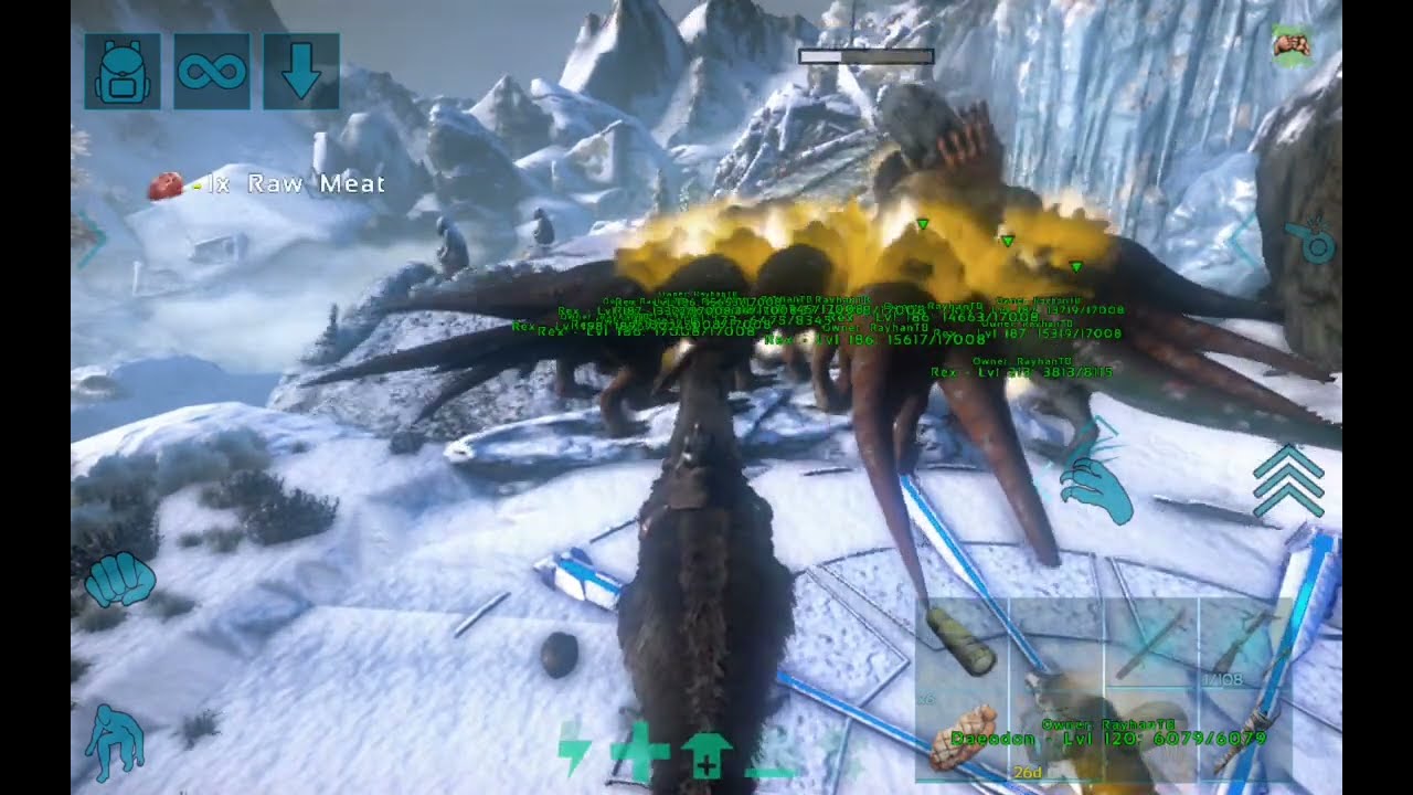 How to defeat beta megapithecus | Boss fight Beta megapithecus || ARK : Ultimate Mobile Edition