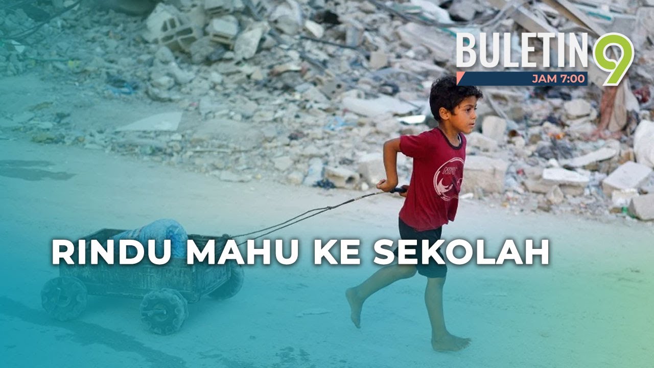 Kanak-Kanak Gaza Mahu Kembali Ke Sekolah