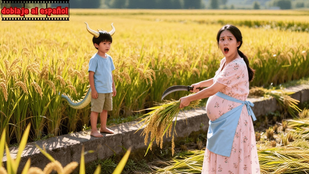 【FULL📽】&iquest;El ni&ntilde;o genio nacido de la mujer era en realidad un drag&oacute;n?#minidrama  #spanishdub