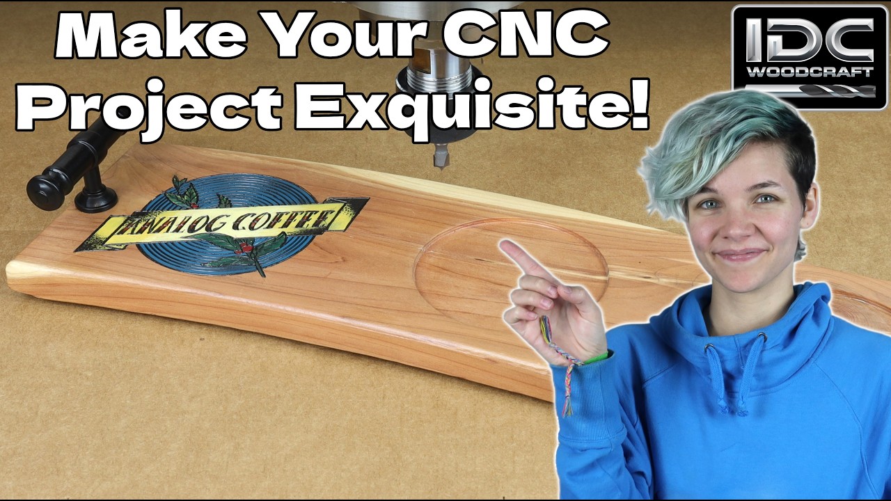 Wood Finishing Secrets for CNC Projects [Coffee Drink Flight]