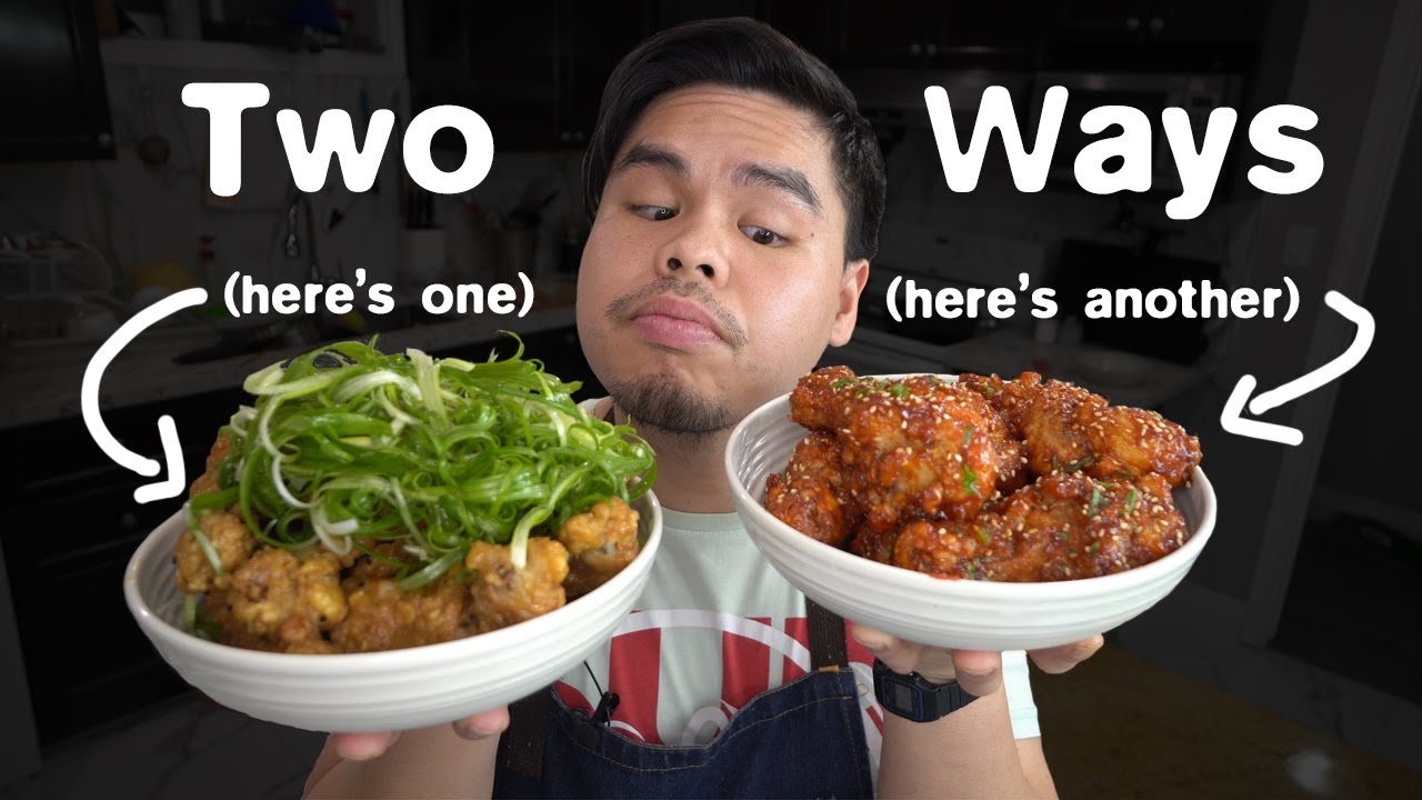 KOREAN FRIED CHICKEN (Padak and Gochujang) ft. Chicken Mu (Korean Pickled Radish)