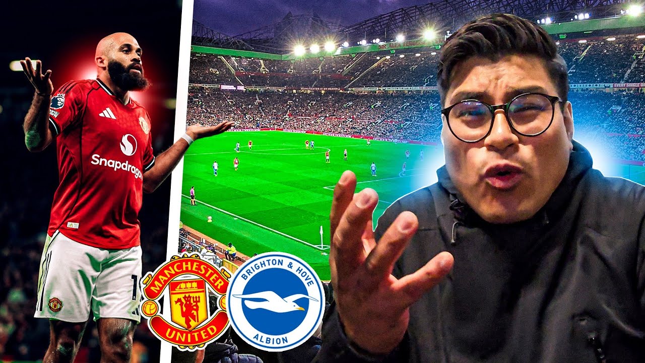 THE MOMENT MANCHESTER UNITED BEAT BRIGHTON 4-2 | MANCHESTER UNITED 4-2 BRIGHTON MATCHDAY VLOG MBEUMO