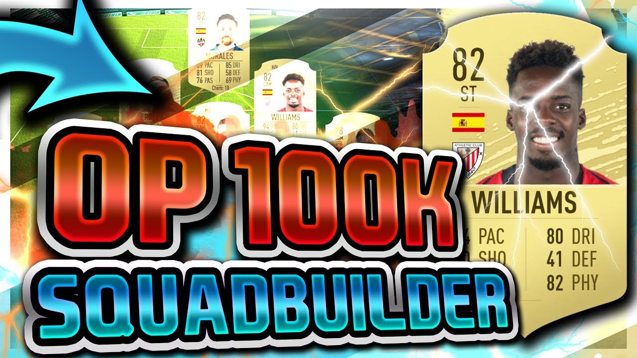 FIFA 20 | TOP 10 OP 100K SQUAD BUILDERS!! FT. WILLIAMS, MORALES ETC... (FIFA 20 OP PLAYERS)