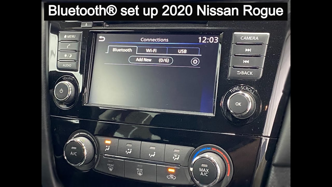 Set up Bluetooth ® - delete phone - 2020 Nissan Rogue – Newton Nissan near Nashville, Tennessee (TN)