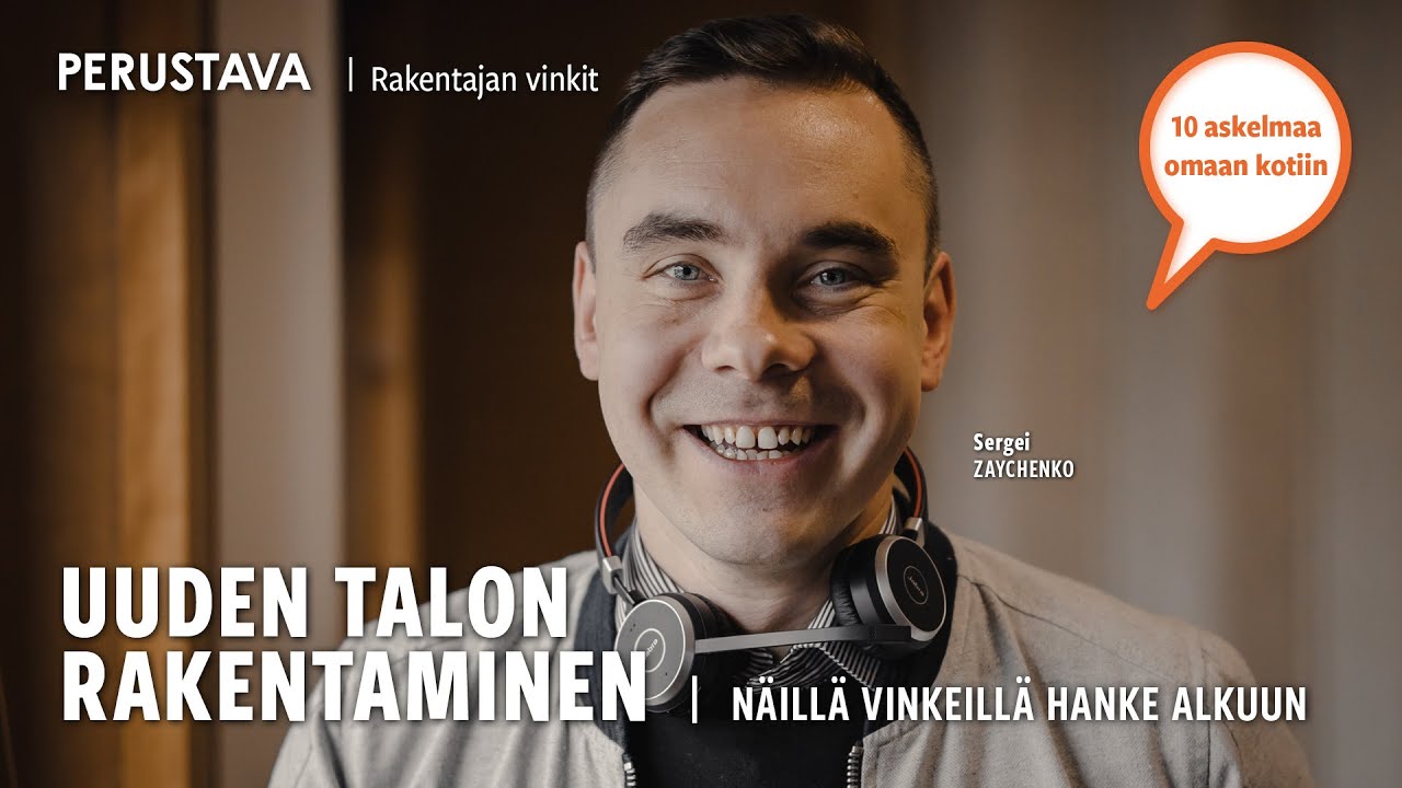 Talon suunnittelu  &ndash; n&auml;in aloitat talohankkeen