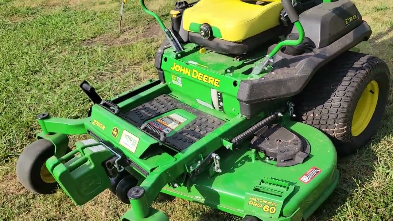 New John Deere z760r review.
