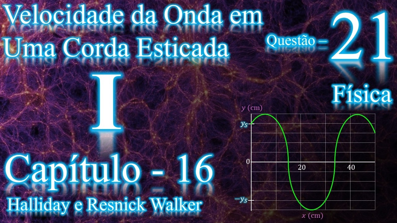 Questão 21 - Capítulo 16 - Física (Ondas I)