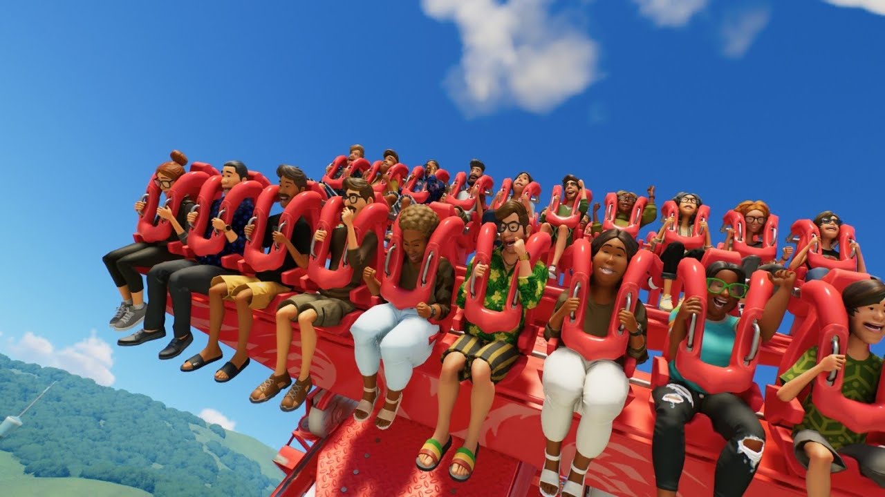 Roller Coaster | Front Row POV - Planet Coaster 2