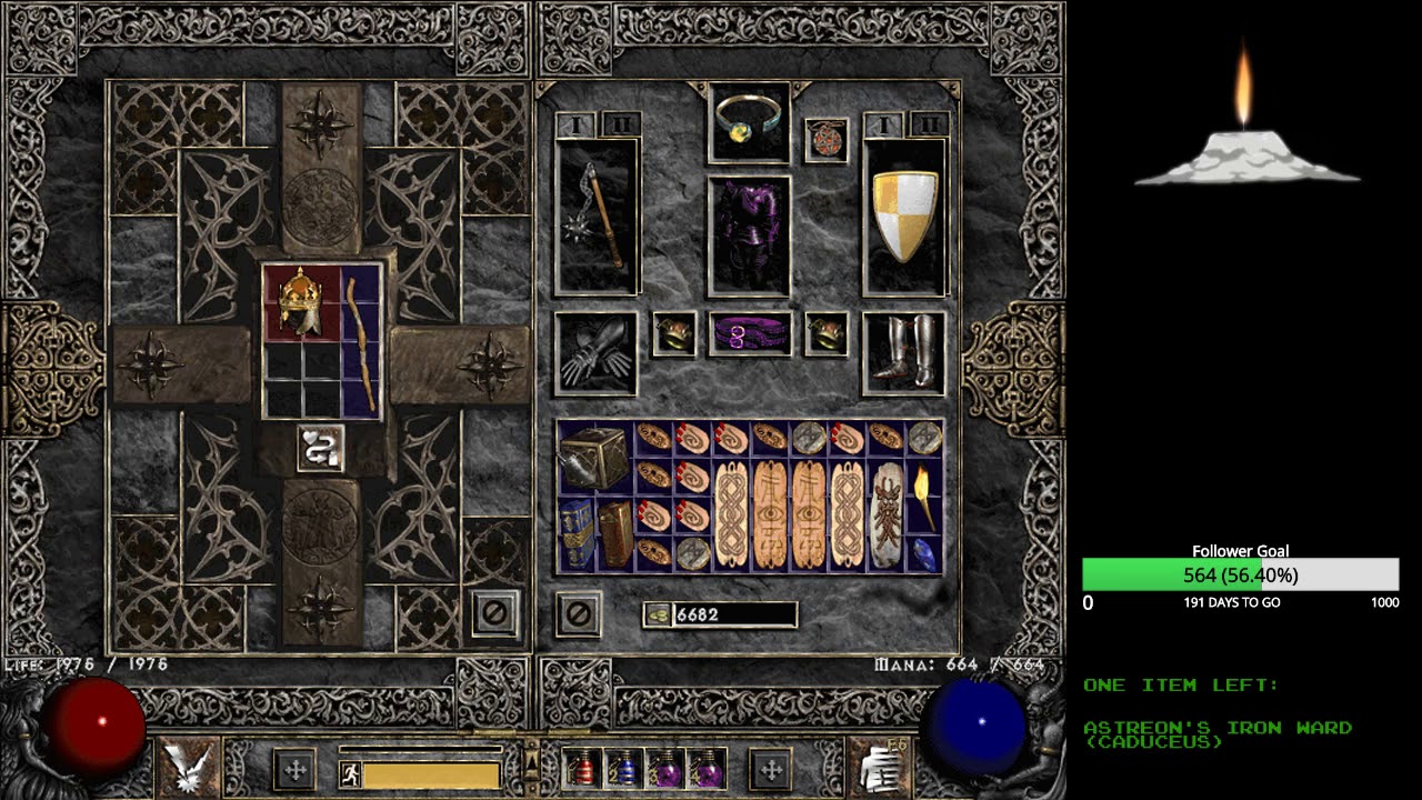 Diablo 2 - Crown of Ages Drop - Holy Grail (Single Player / Plugy)