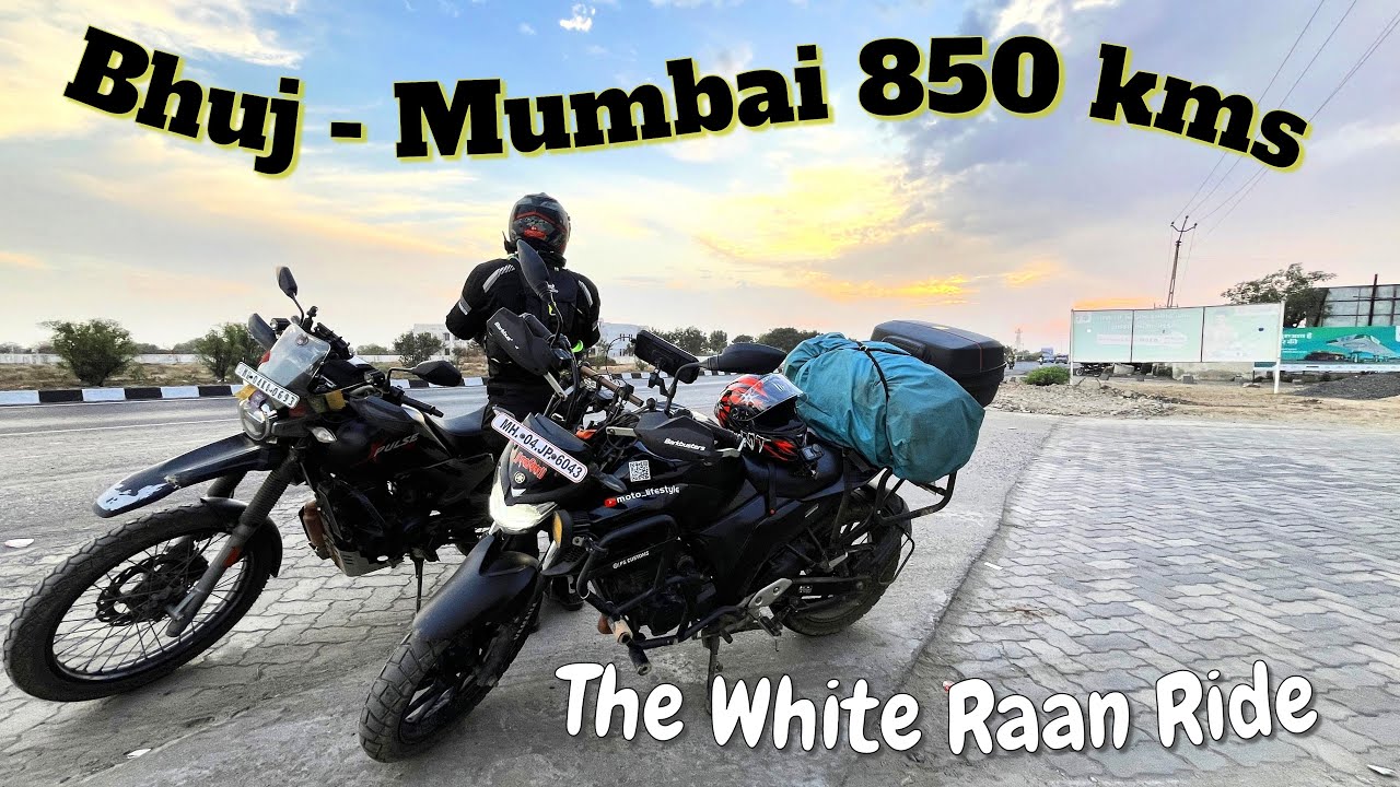 Bhuj to Mumbai Ride 850 kms 🏍️🏍️🏍️