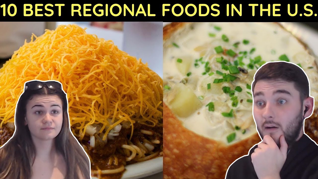 British Couple Reacts to 10 Best Regional Foods in the U.S.