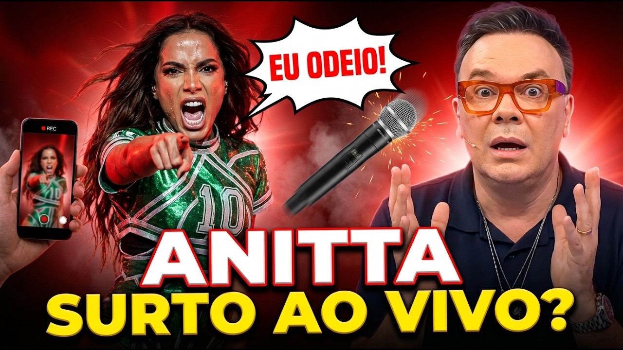 Anitta Surta em Show e Ataca Fãs: “Eu Odeio!” O Que Está Acontecendo?