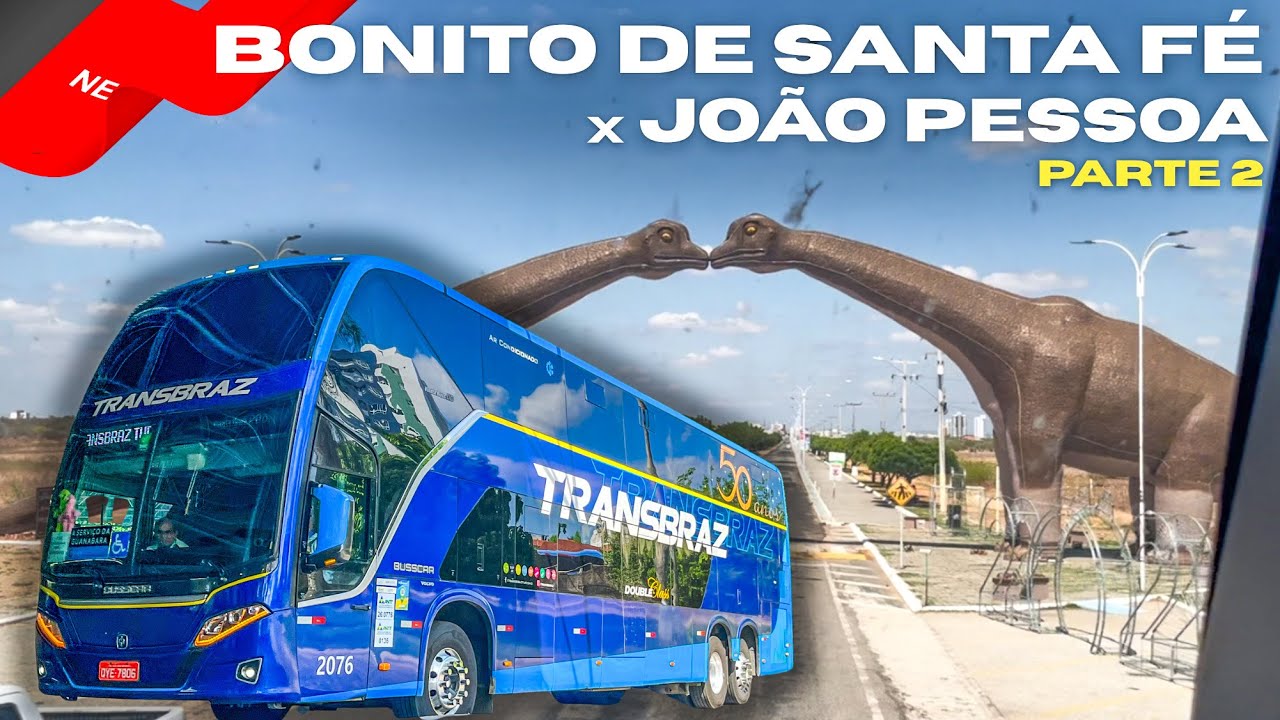 A viagem pelo SERTÃO da Paraíba CONTINUA | BONITO DE SANTA FÉ para JOÃO PESSOA - Parte 2 (Final)