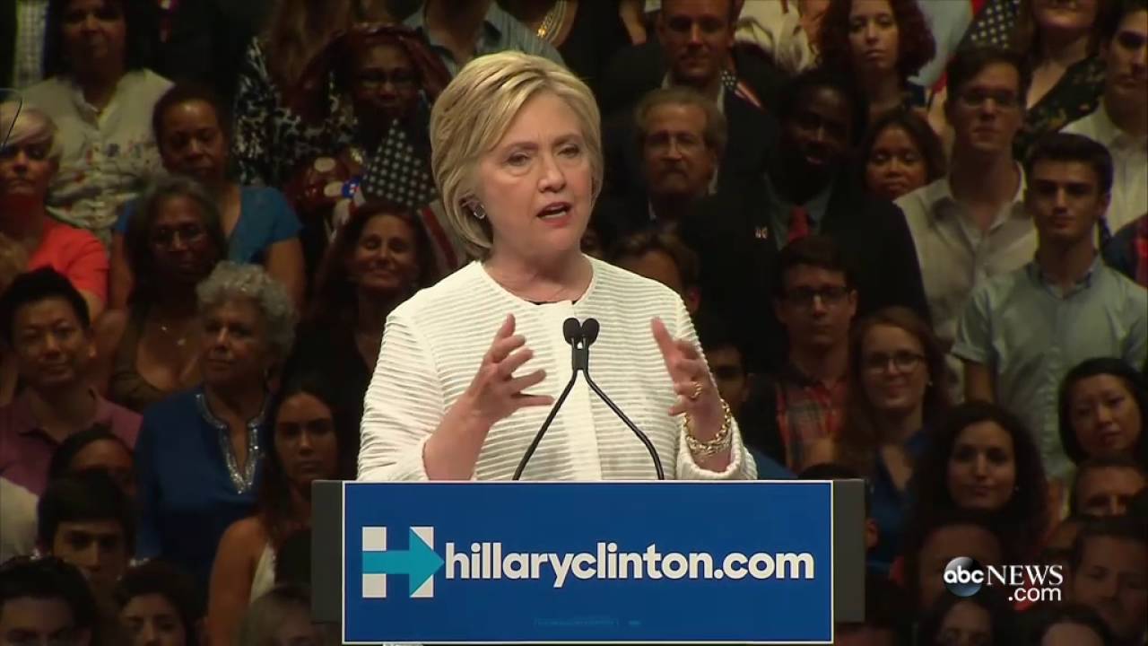 Hillary Clinton FULL Speech: Ready to Move Forward, Unite Party