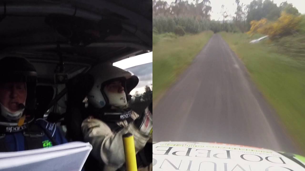 Cámara Onboard Adrian Gil - David Rodriguez 29º Rally de Narón ( HD )