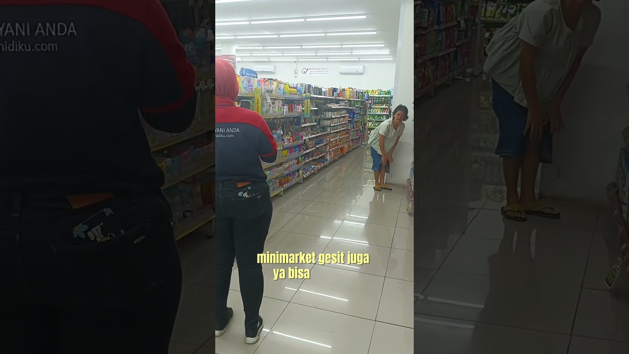 ternyata begini cara orang mengutil #edukasi #mencuri #minimarket