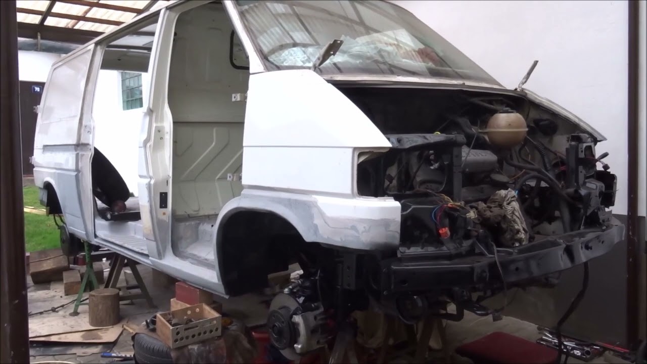 vw t4 #3 pokračování oprav