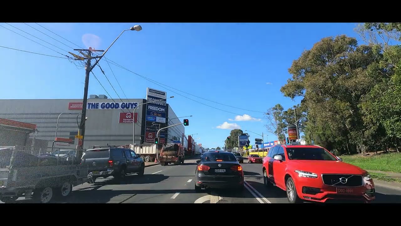 Weekend Driving in Sydney 4k