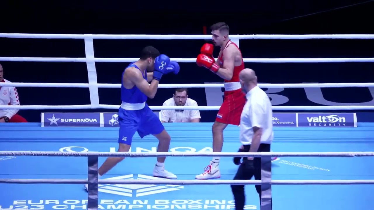 Bobby Wallace (ENG) vs. Antonio Grabić (CRO) Mistrzostwa Europy U23 2025 (80kg)