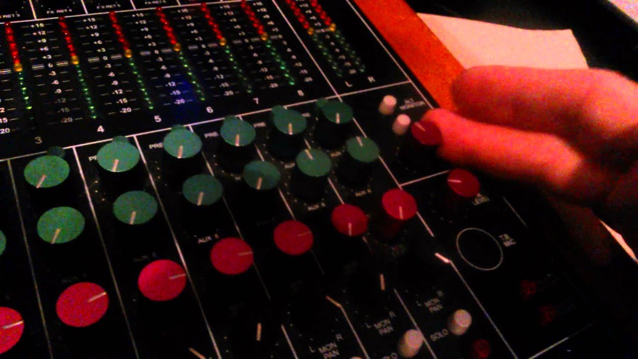Studio B: Mixing on Toft ATB console from HD24